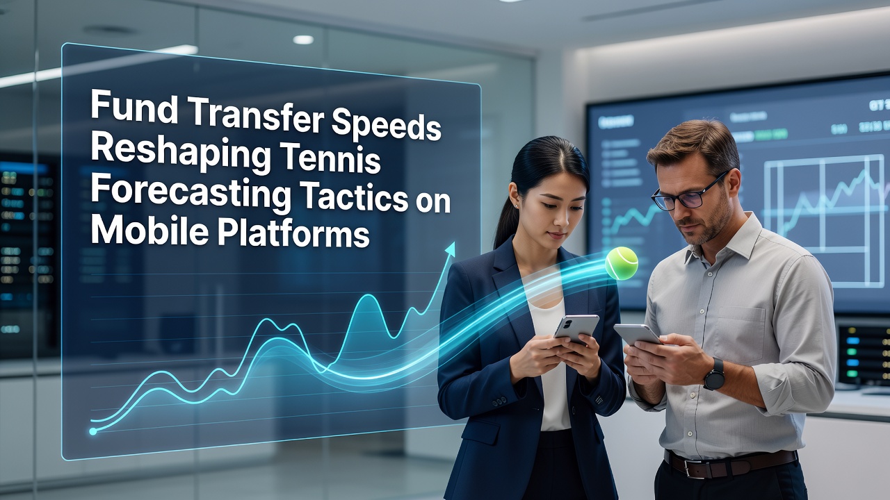 Mobile tennis betting interface showing real-time fund transfers and prediction tools