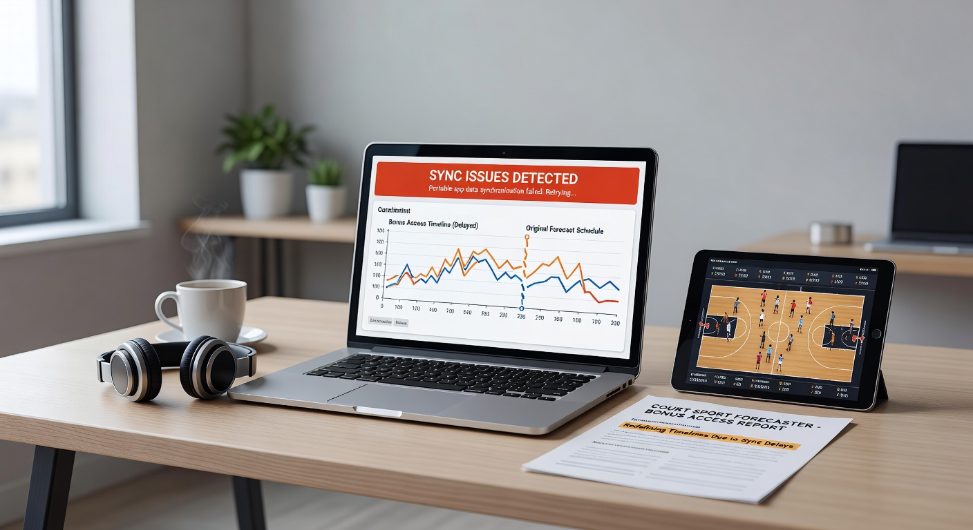 Forecasters reviewing basketball and tennis betting interfaces on multiple portable devices